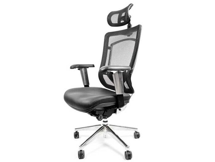 Sillón Ejecutivo Dynamic en Malla/Piel IMRE-7050