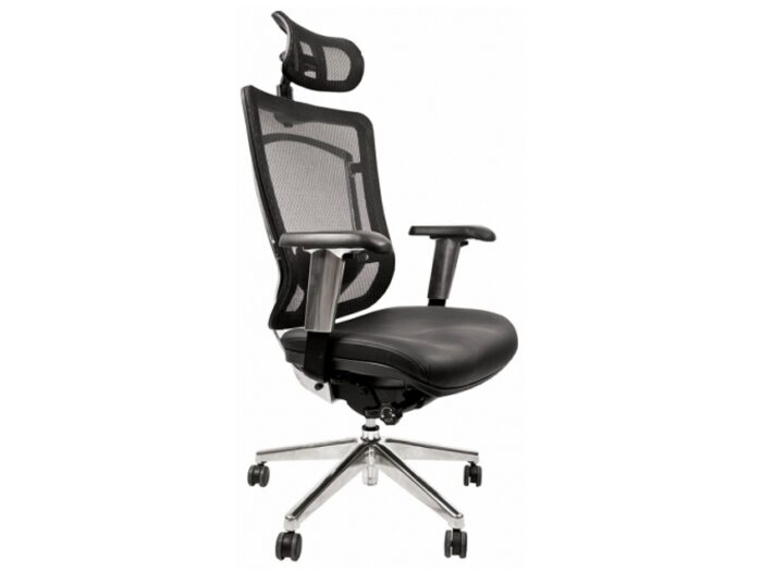 Sillón Ejecutivo Dynamic en Malla/Piel IMRE-7050