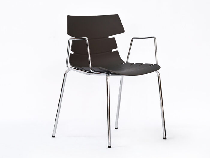 Silla de Polipropileno Net-C-Brazos